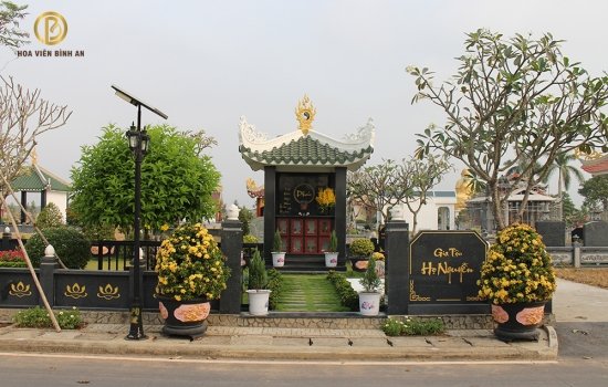 HOA VIÊN BÌNH AN “Cõi vĩnh hằng ru ngàn thu yên giấc”