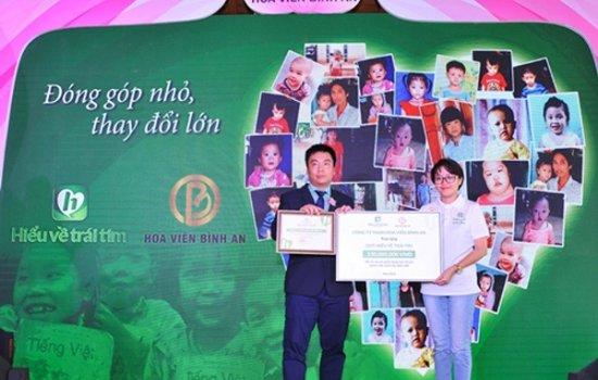 HOA VIÊN BÌNH AN ĐỒNG HÀNH CÙNG QUỸ HIỂU VỀ TRÁI TIM