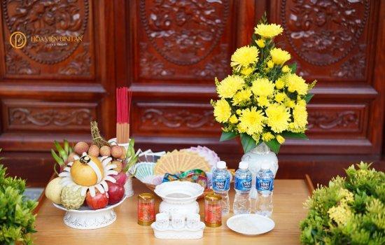 MÂM LỄ CÚNG VIẾNG THÔNG DỤNG – TRANG NGHIÊM, ĐÚNG NGHI THỨC, GIÁ HỢP LÝ