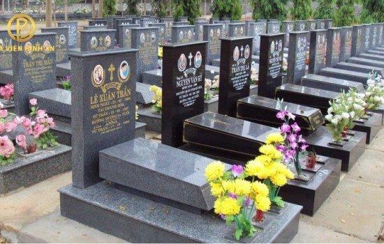 Ưu điểm nổi bật và những kích thước mộ đá granite phổ biến