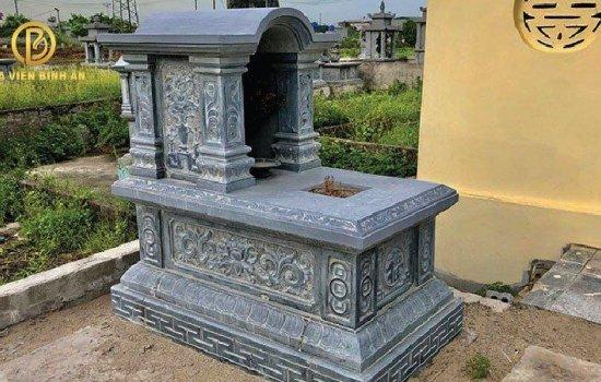 Ý nghĩa tâm linh lăng mộ đá 1 mái và kích thước tiêu chuẩn