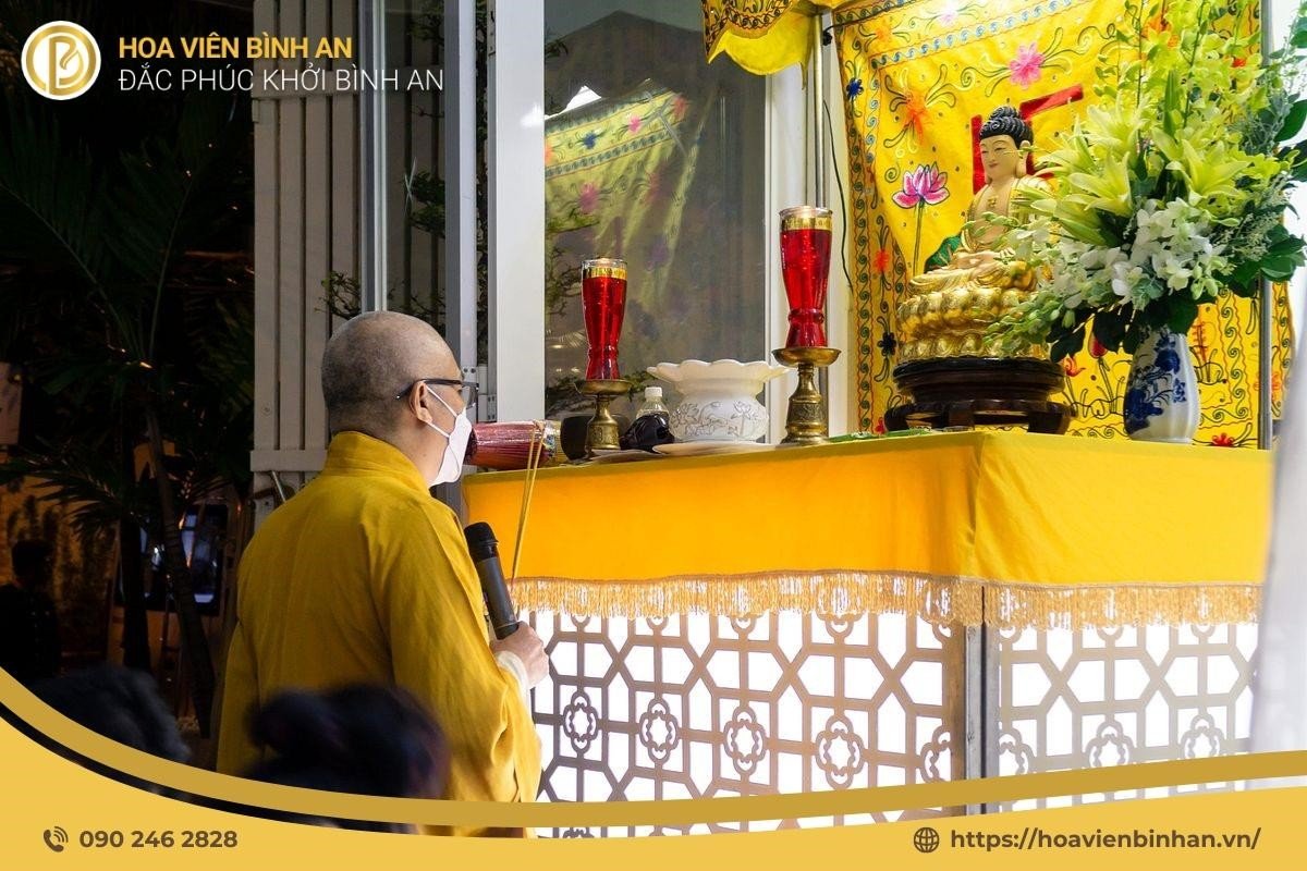 Hoa Viên Bình An hỗ trợ gia chủ thực hiện nghi thức truyền thống hoặc tôn giáo
